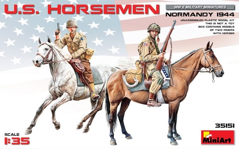 Mini Art - US Horsemen Normandy 1944 1:35