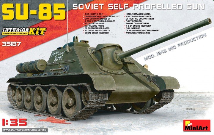 Mini Art - Soviet Self-Propelled Gun 1:35