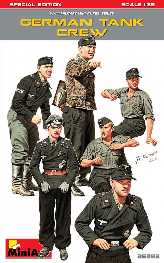 Mini Art - German Tank Crew 1:35