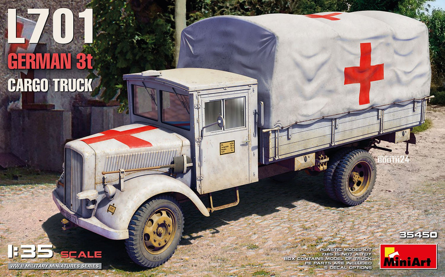 Mini Art - L701 German 3t Cargo Truck 1:35