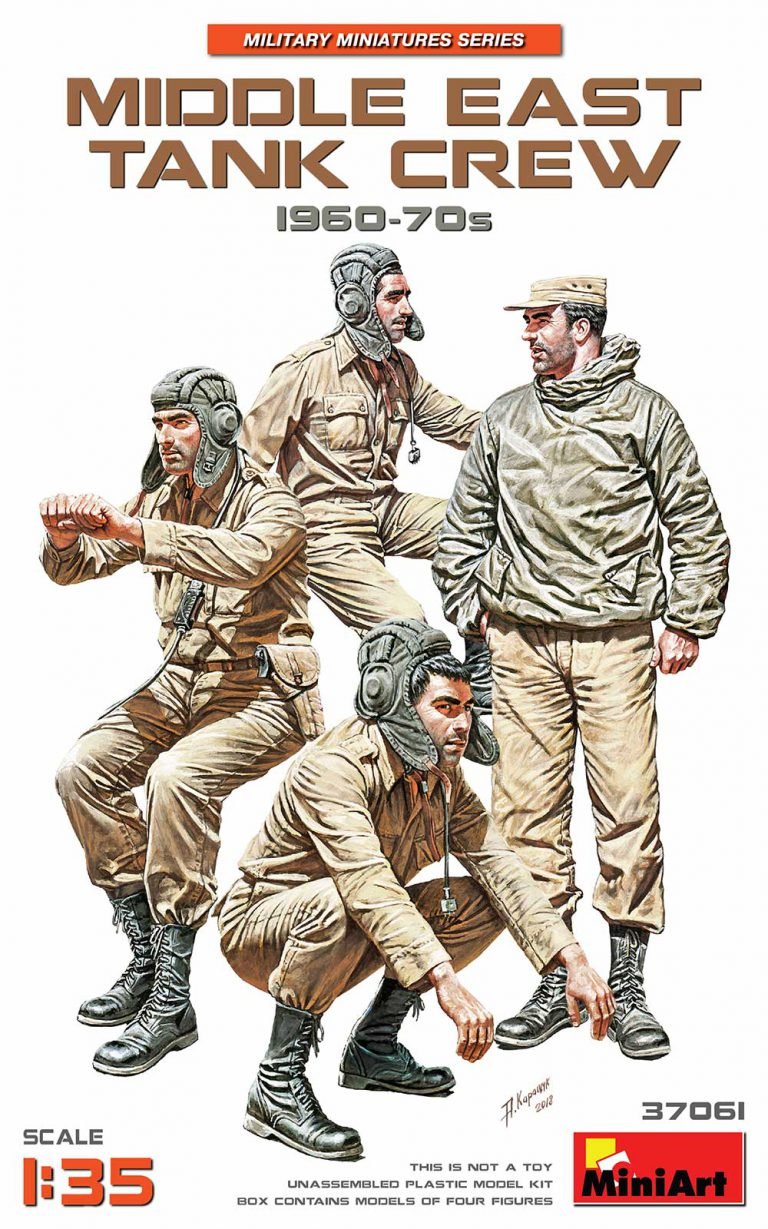 Mini Art - Middle East Tank Crew 1960-70's 1:35