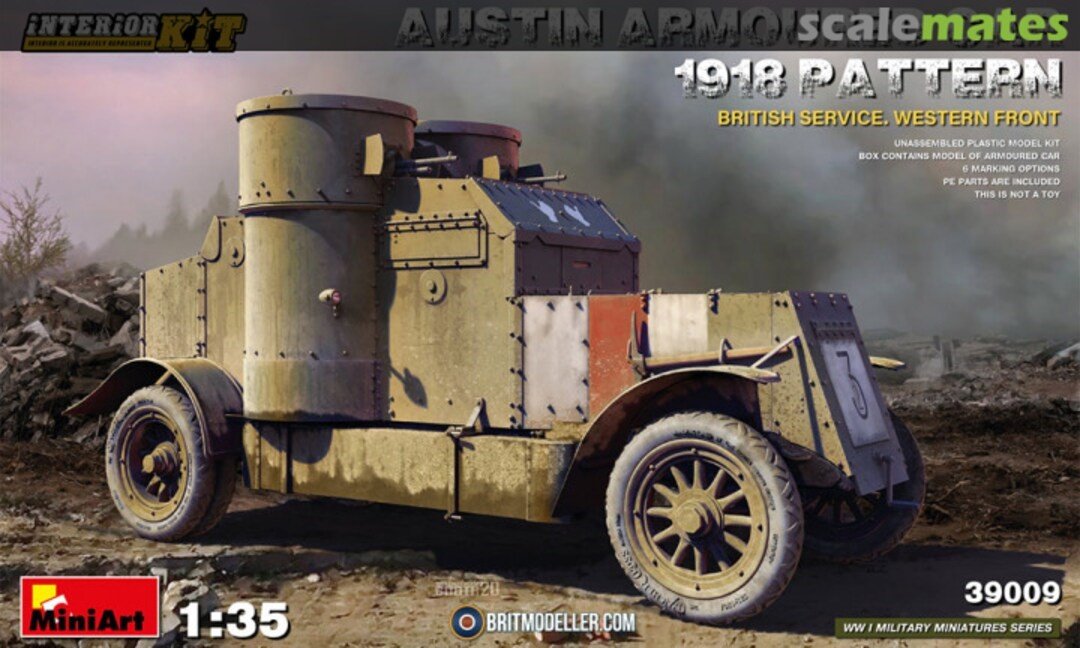 Mini Art - 1918 Pattern Austin Armourer Car 1:35