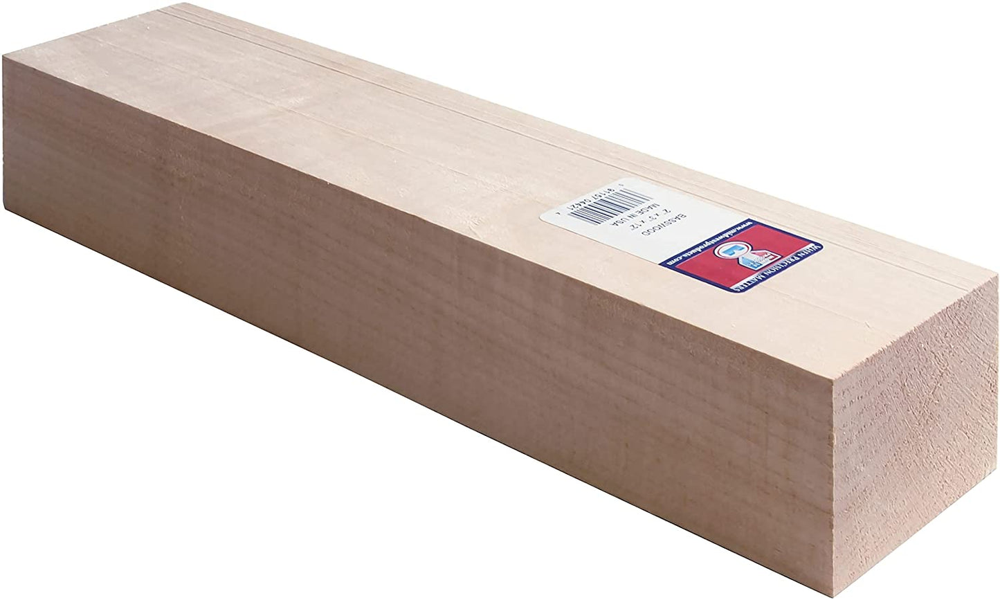 Midwest - 2x3x12 Basswood Block