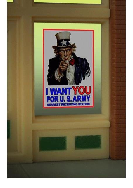 Miller Eng. - Uncle Sam Window Sign