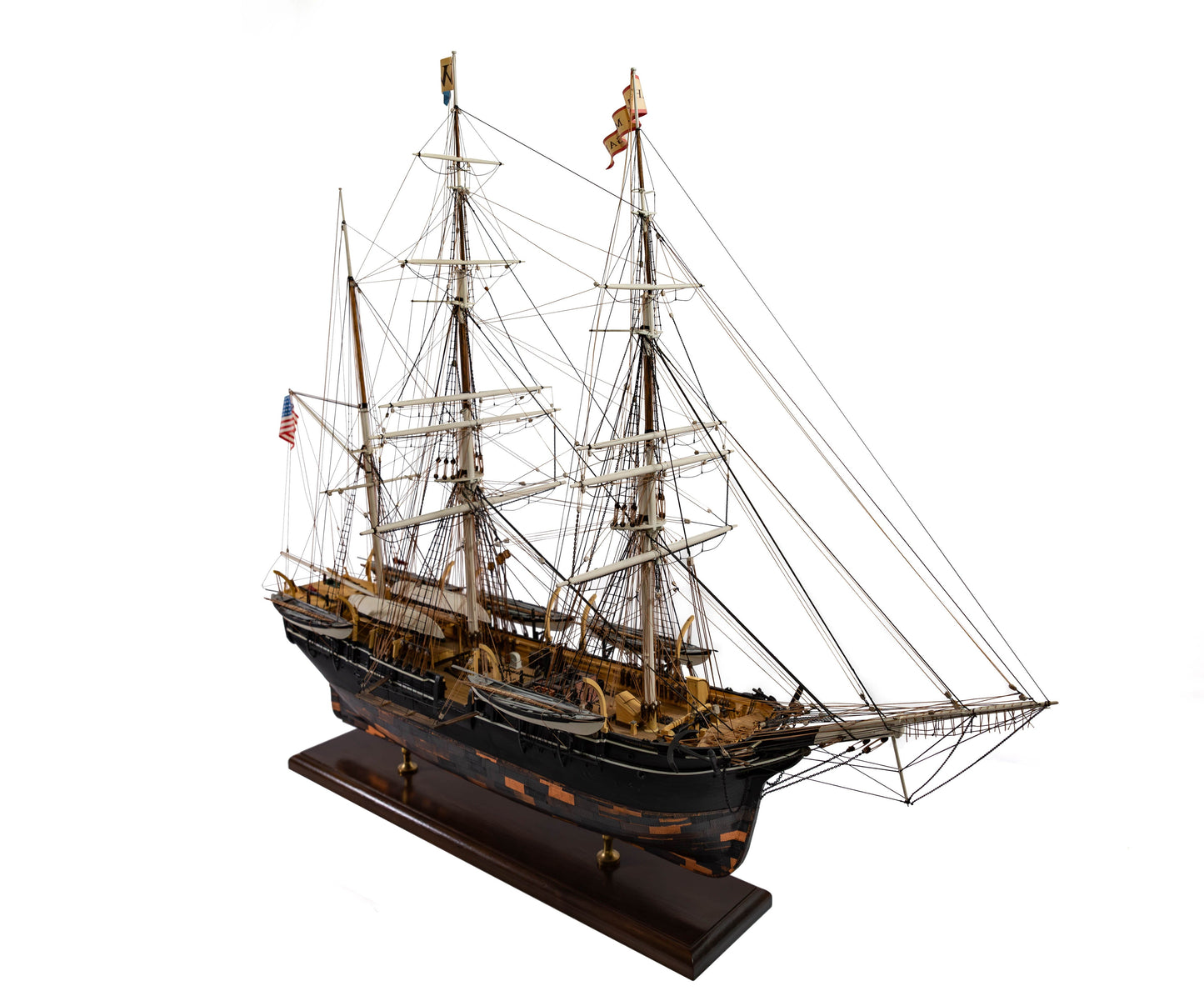 Model Shipways CHARLES MORGAN WHALE BARK 1:64 SCALE