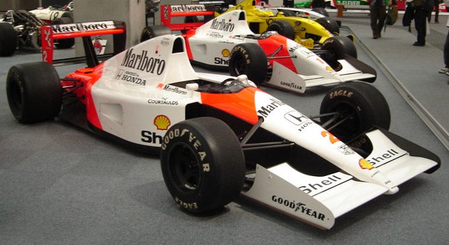 Tameo - TMK137 McLaren MP4/6- 1991 - White Metal Car Kit - Scale 1:43, Made in Italy
