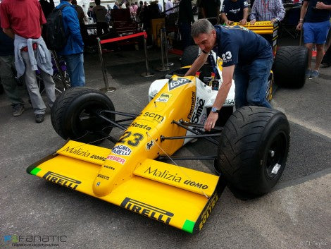 Tameo - TMK104 Minardi M-189 Cosworth - 1989 - White Metal Car Kit - Scale 1:43, Made in Italy