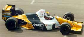 Tameo - TMK126 Minardi M-190 Cosworth- 1990 - White Metal Car Kit - Scale 1:43, Made in Italy