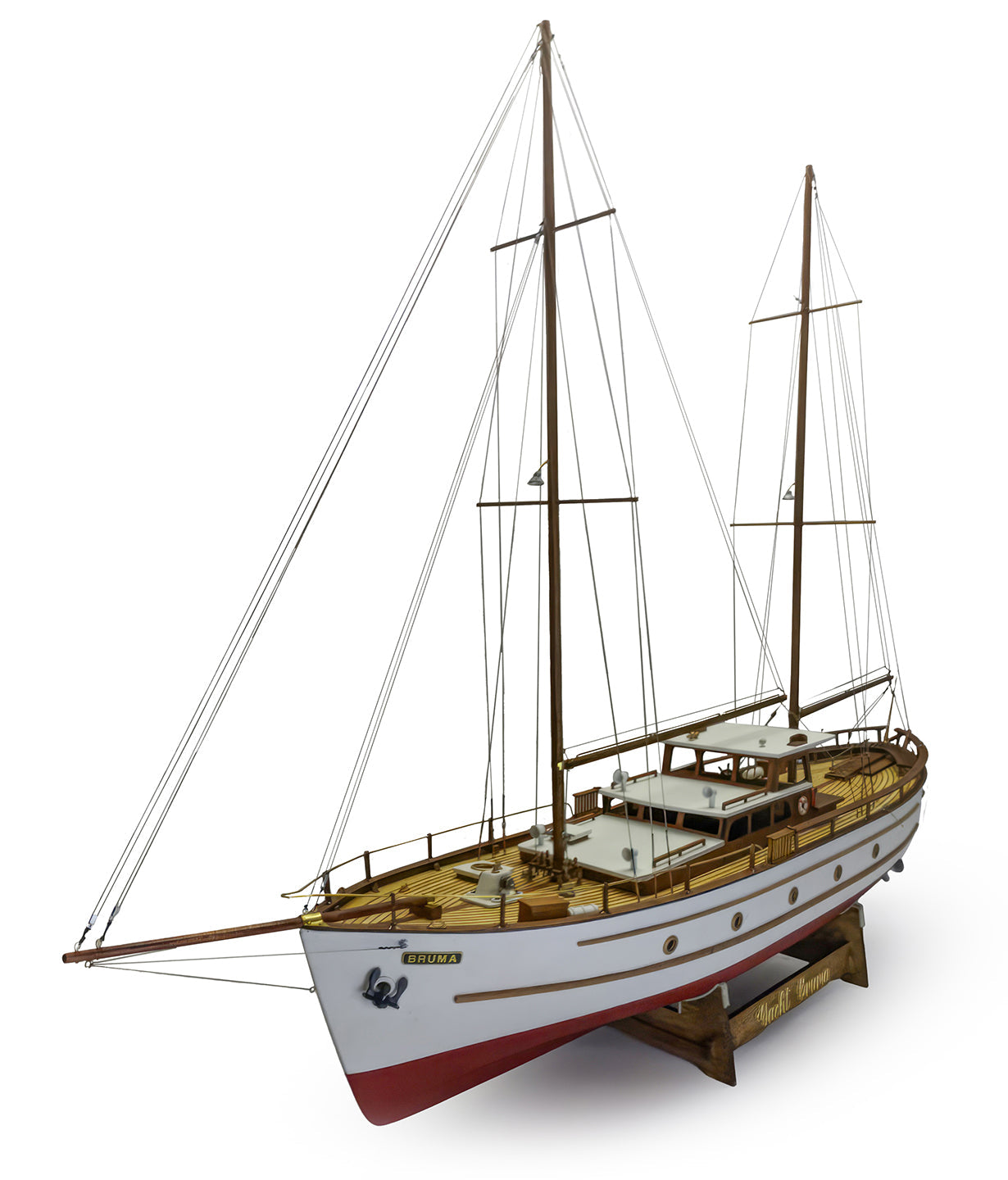 Nauticurso Yacht Bruma With R/C Running Gear 1:43 Scale