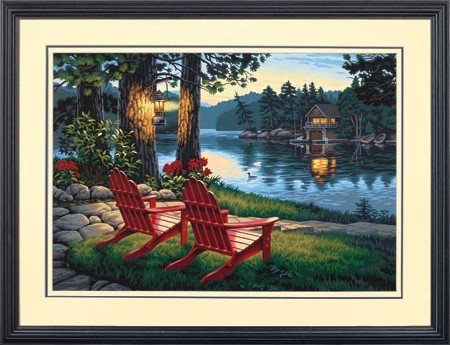 Paint Works - Adirondack Evening Lg