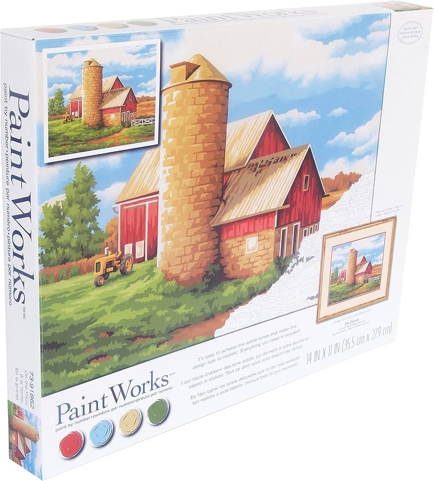 Paint Works - PBN On The Farm 14 x 11