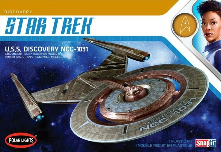 Polar Lights - Star Trek USS Discovery NCC-1031 1:2500