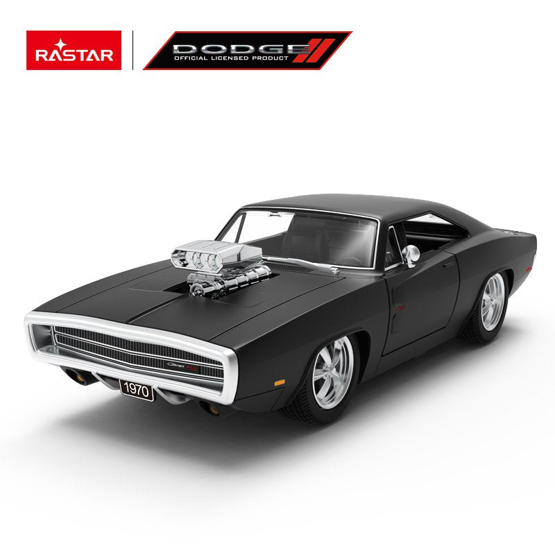Rastar - 1970 Dodge Charger R/T w/blwr Black