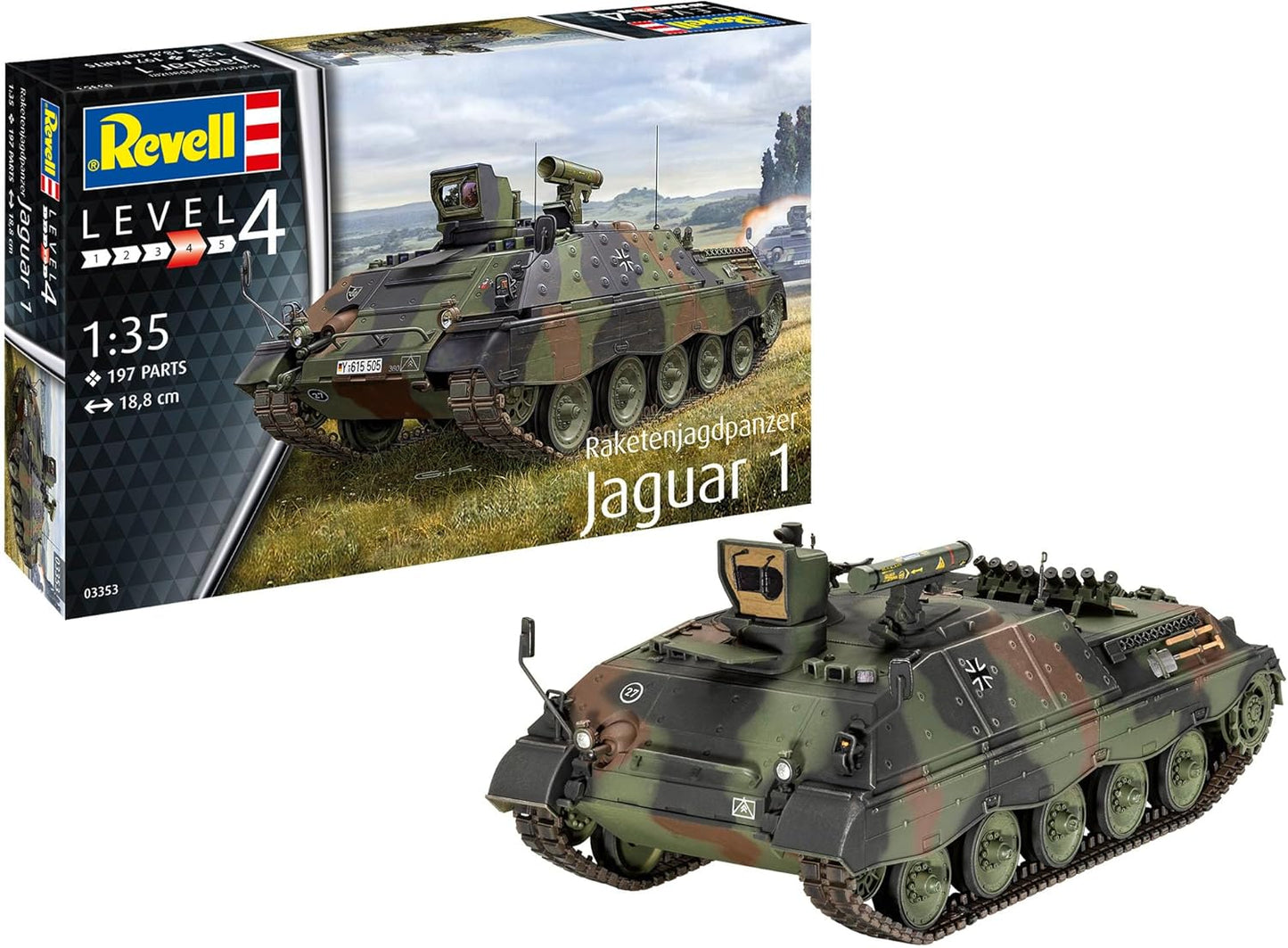 Revell - Raketenjagdpanzer Jaguar 1 1:35