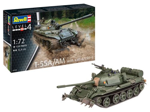 Revell - T-55A/AM with KMT-6/EMT-5 1:72