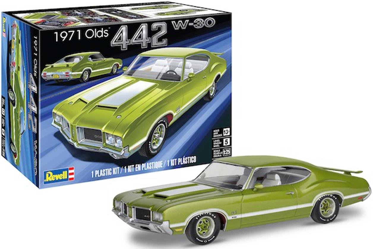 Revell - '71 Olds 442 W-30 1:25