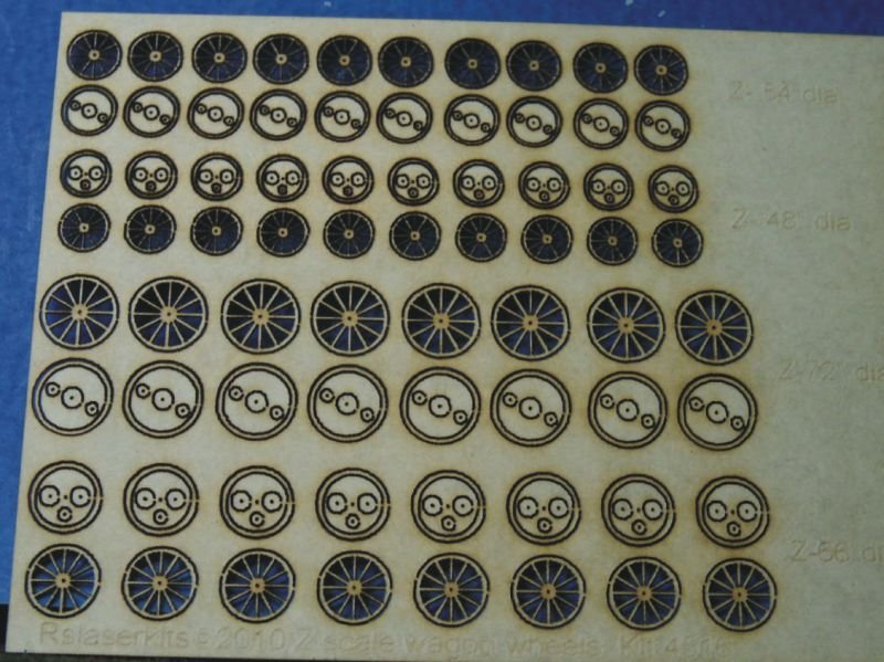 Rs Laser - N Wagon Wheels 8 4sizes