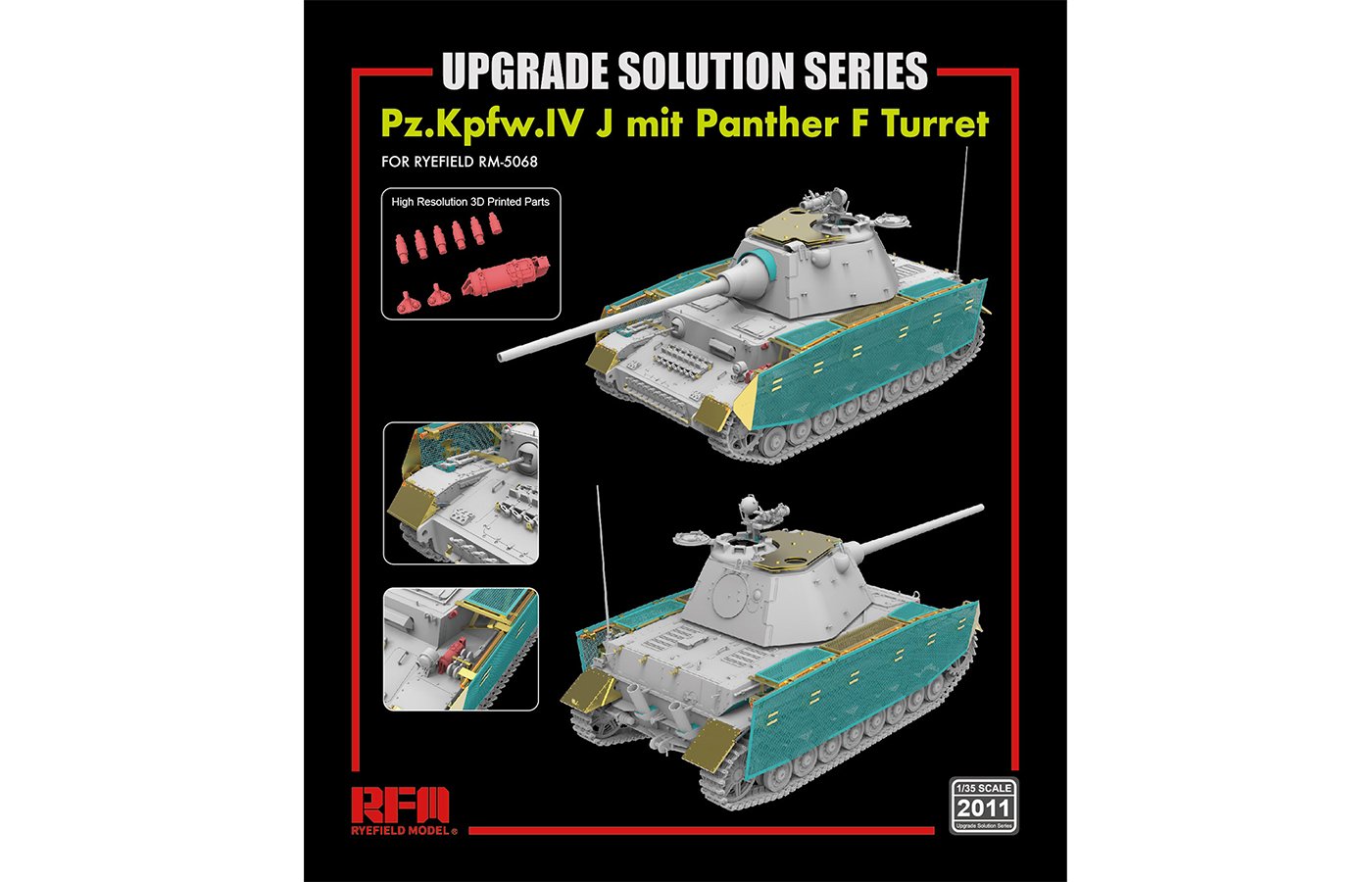 Ryefield - Upgrade Set for 5068 Pz.Kpfw.IV 1:35