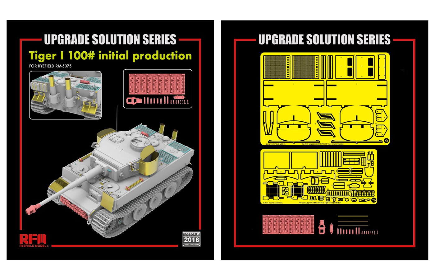 Ryefield - Upgrade Set for #5075 Tiger I 1:35