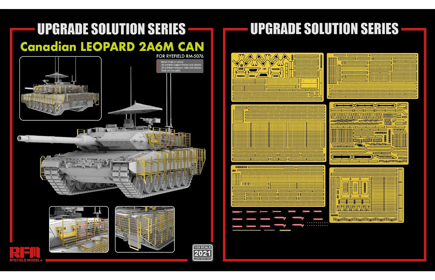 Ryefield - Upgrade Set for 1:35 Leopard 2 Kits
