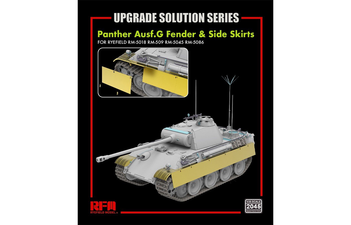 Ryefield - Upgrade Set Panzerbefehlswagen G 1:35