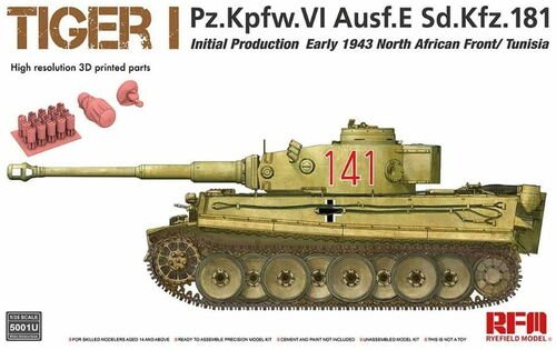 Ryefield - Tiger I Initial Prod 1943 1:35