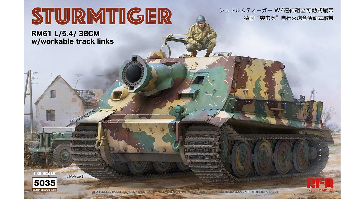 Ryefield - JAGDPANTHER G2 w/working track 1:35