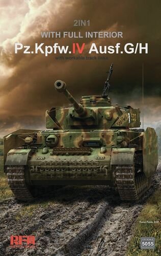 Ryefield - Pz.kpfw.IV Ausf.G/H full int. 1:35