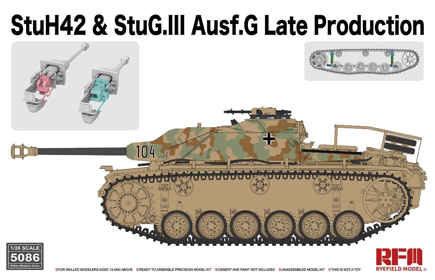 Ryefield - Stuh42 & Stug.III Ausf.G Late 1:35