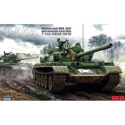 Ryefield - T-55a Mod.1981 w/workable track 1:35