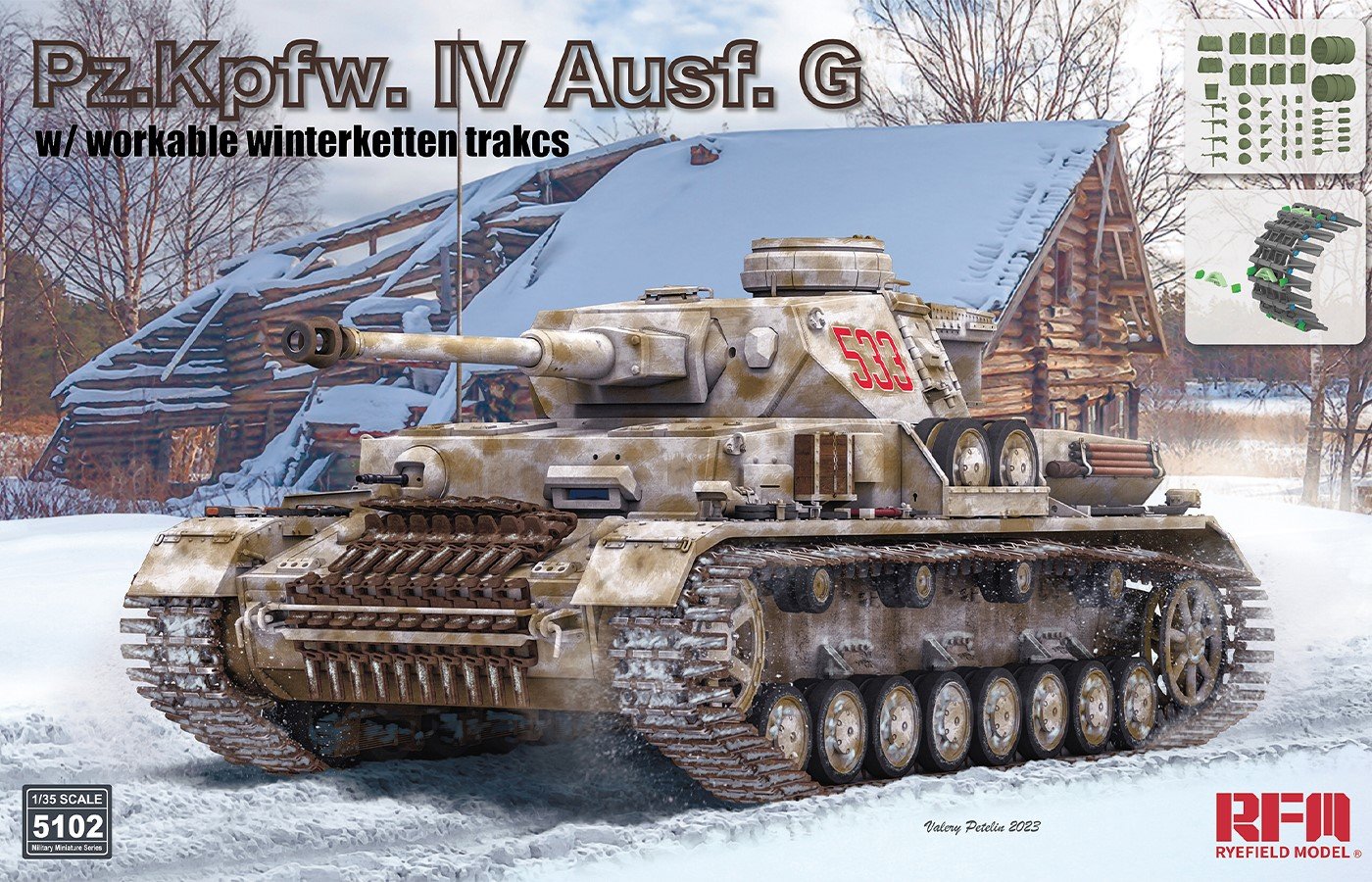 Ryefield - Pz.Kpfw.IV Ausf. G w/winterketten 1:35