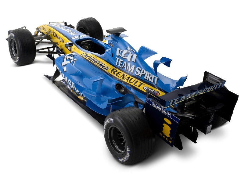 Tameo - SLK039 Renault R26 - 2006 British G.P. - White Metal Car Kit - Scale 1:43, Made in Italy