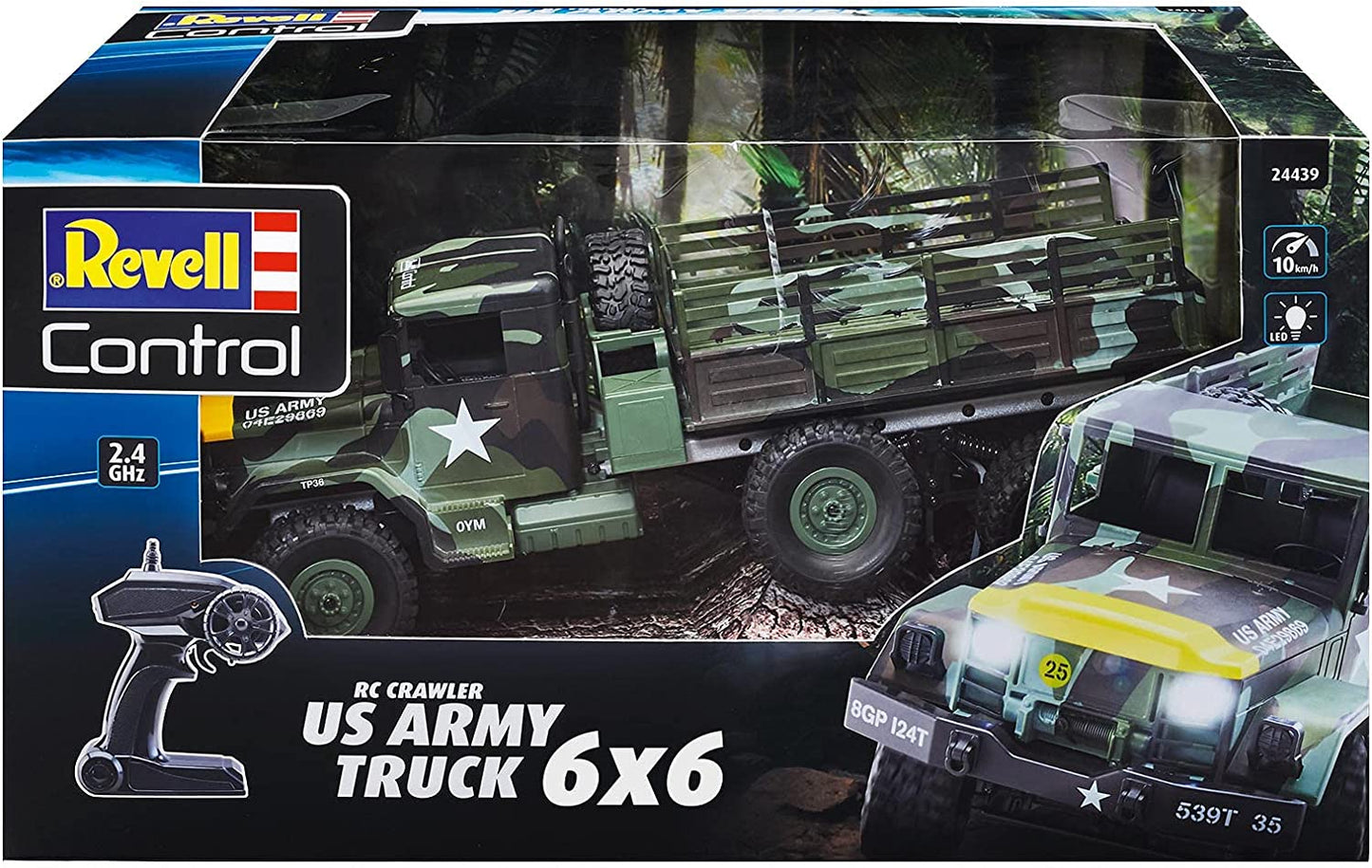 Revell - RC Crawler US Army Truck 6X6 1:16