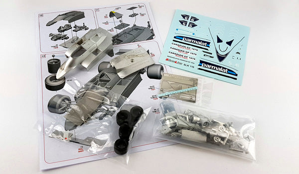 Tameo - SLK110 Brabham BT49 Ford - 1979- White Metal Car Kit - Scale 1:43, Made in Italy