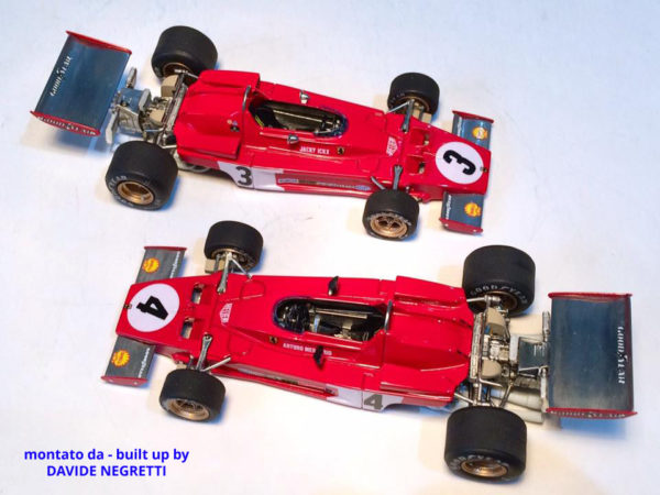 Tameo - SLK117 Ferrari 312B3 - 1973 - White Metal Car Kit - Scale 1:43, Made in Italy