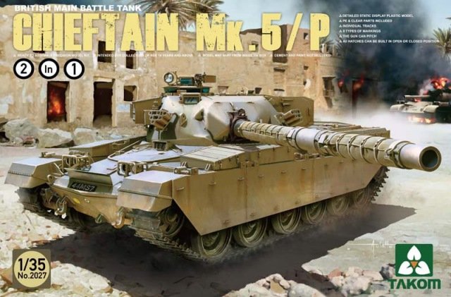Takom - Chieftain Mk.5/P Bmbt 2'n1 :35