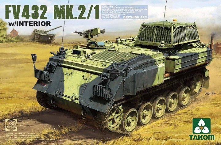 Takom - Brit Apc Fv432 Mk.2/1 1:35