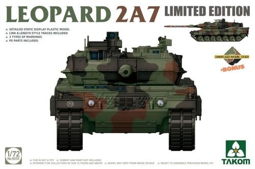 Takom - Leopard 2A7 MBT 1:72