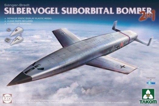 Takom - Silbervogel Suborbital Bomber 1:72