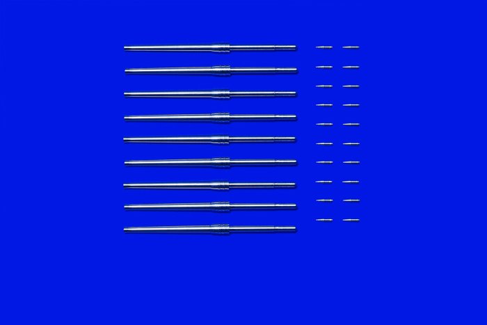 Tamiya - Metal 46cm Gun Barrels & Projt