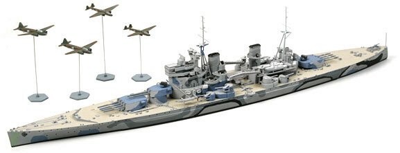 Tamiya - Prince of Wales Battleship 700
