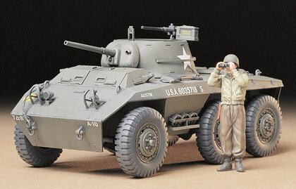 Tamiya - Us M-8 Light Truck Greyhound