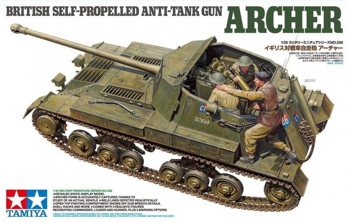 Tamiya - Brit Anti Tank Gun Archer 1:35