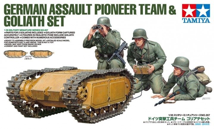 Tamiya - Ger Assault Pioneer Team 1:35