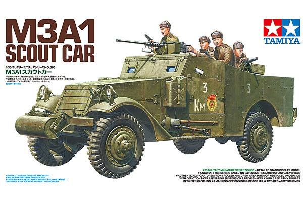 Tamiya - M3A1 Scout Car 1:35