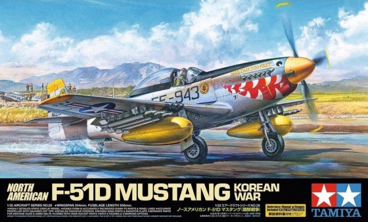 Tamiya - North American F-51D Mustang 1:32