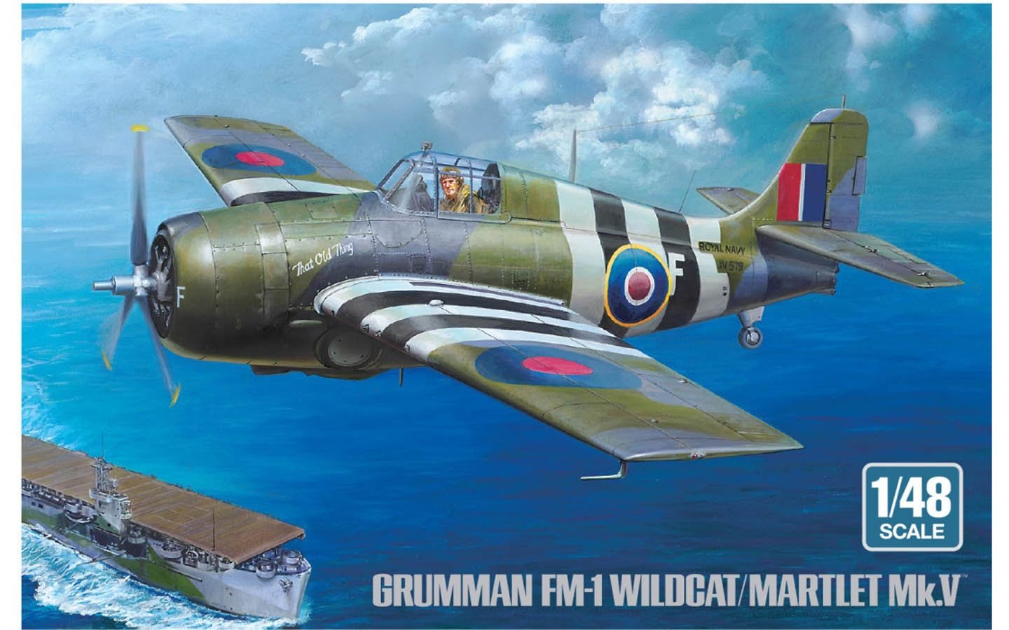 Tamiya - Grumman FM-1 Wildcat/Martlet Mk.V 1:48