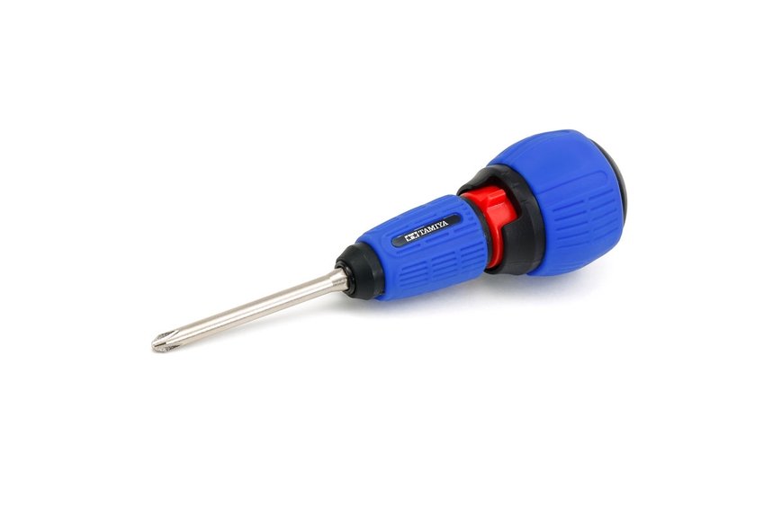 Tamiya - Ratcheting Screwdriver PRO w/(+)Bit/L