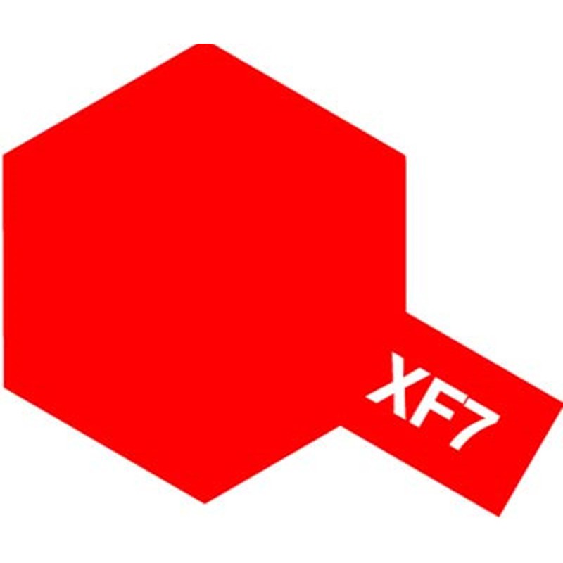 Tamiya - Flat Acrylic Paint XF-7 Red 23ml - #81307