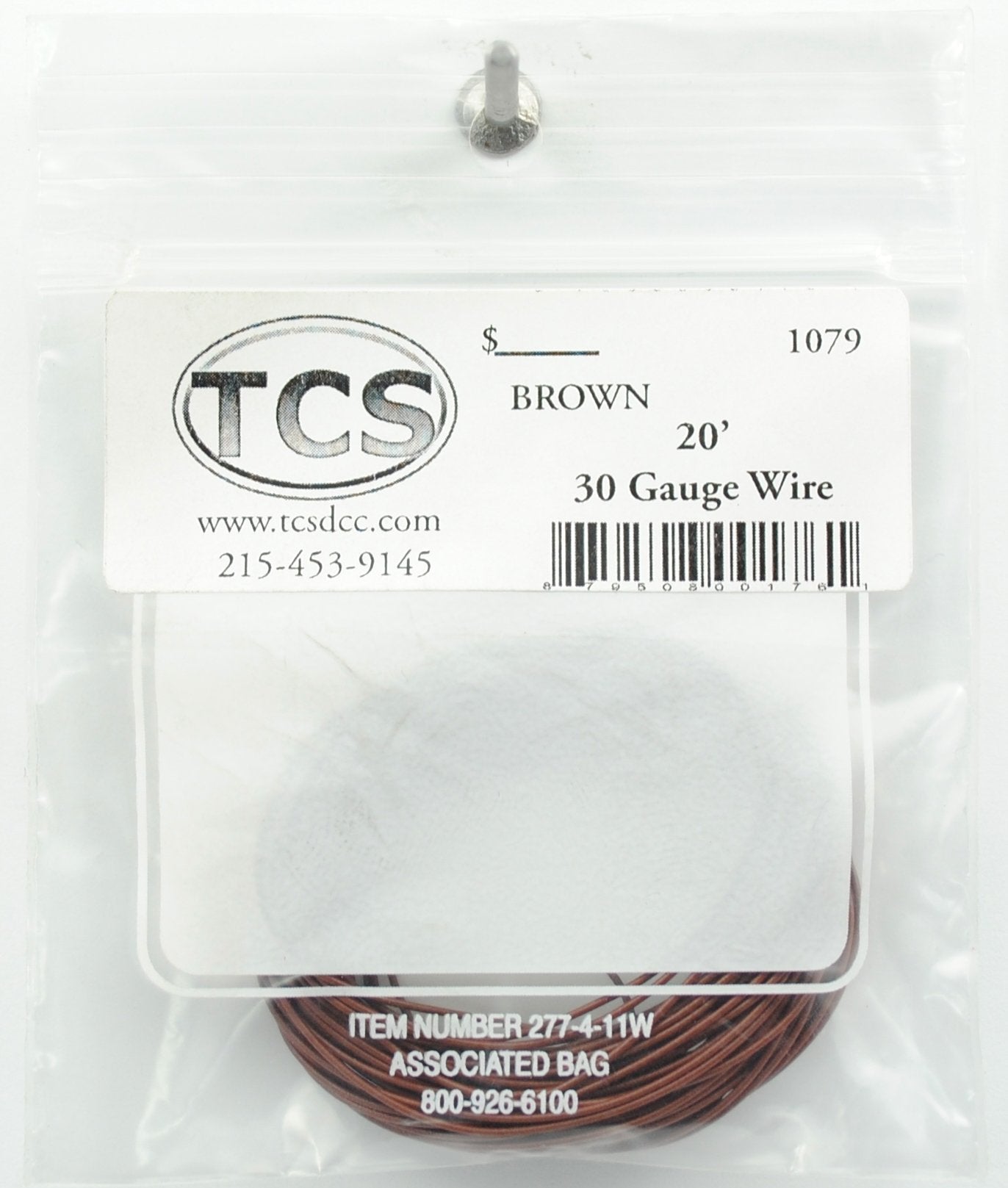 TCS - 20' 30g Wire Brown